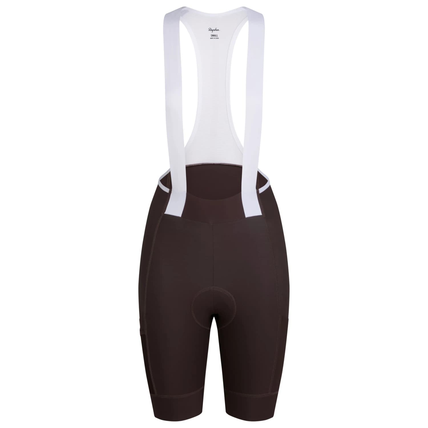 Клин за колоездене Rapha Women's Brevet Element Cargo Bib Shorts Cycling bottoms - Chocolate / White