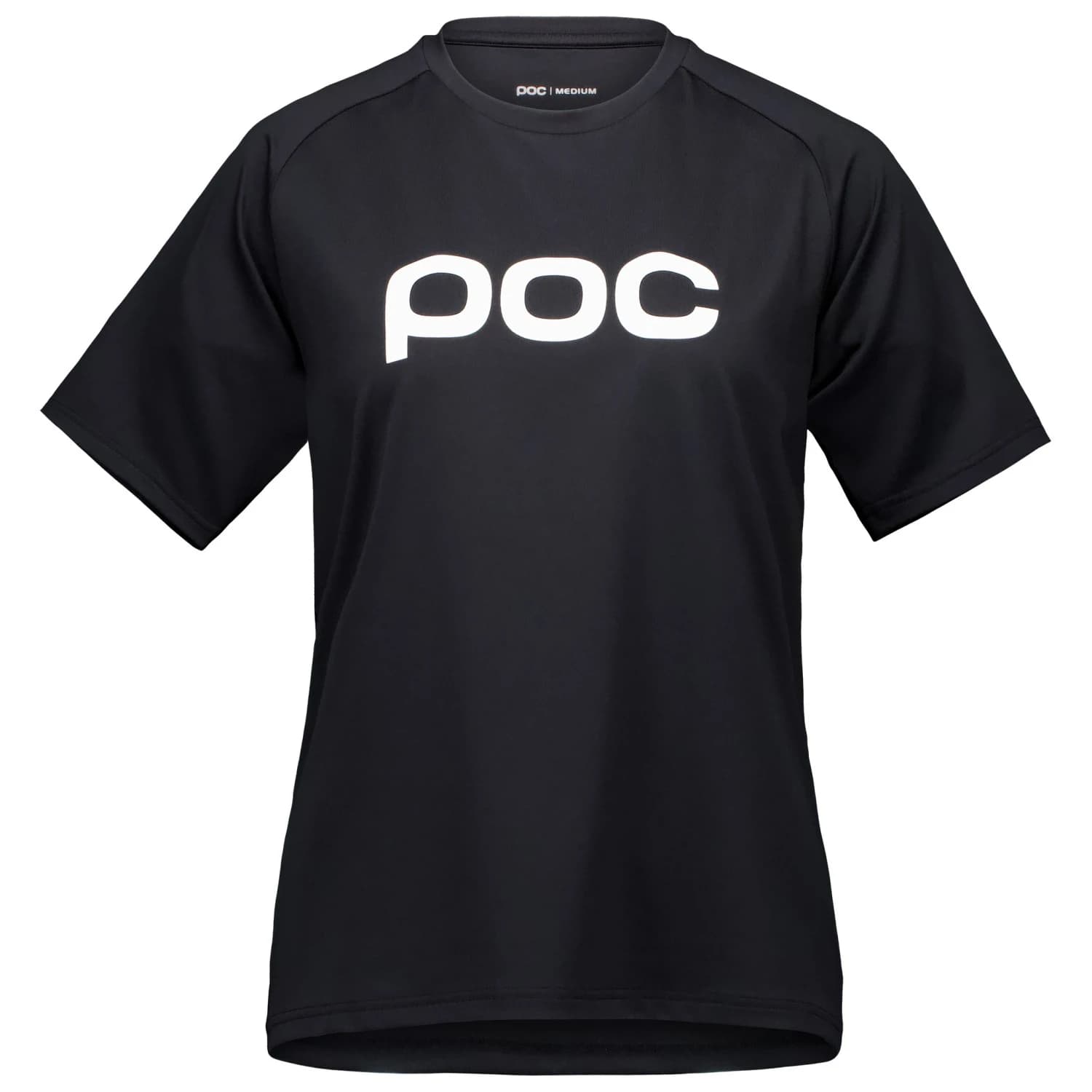 Дамски шорти за колоездене POC Women's Reform Enduro Tee Cycling jersey - Uranium Black