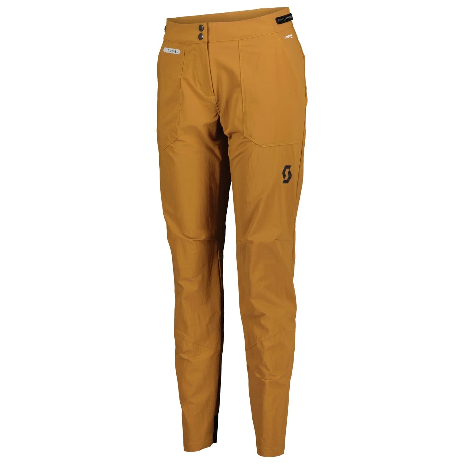 Дамски дълъг панталон за колоездене Scott Women's Pants Trail Tuned Cycling bottoms - Bread Brown