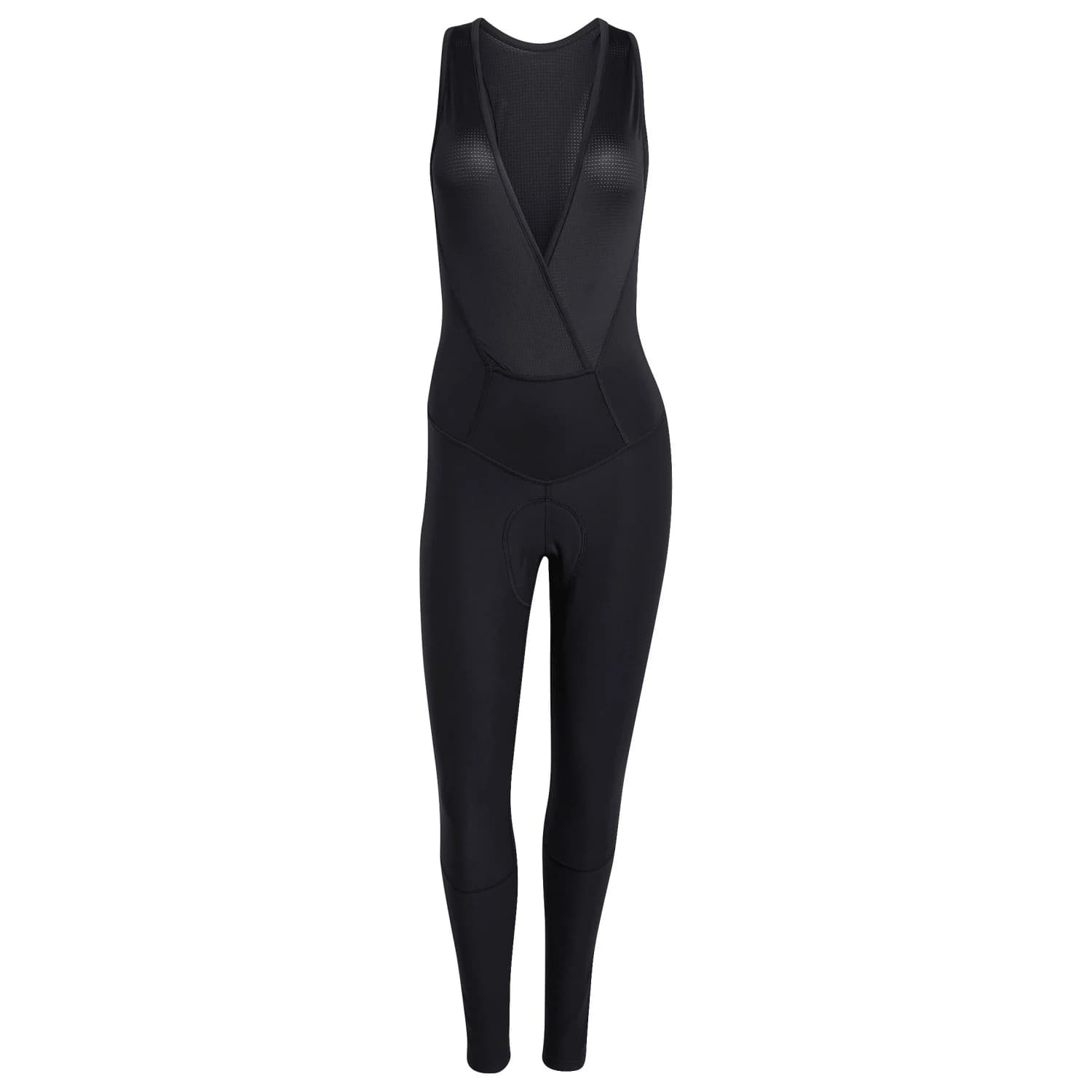 Дамски клин за колоездене adidas Women's Winter Essentials Padded Cycling Long Bib Cycling bottoms - Black