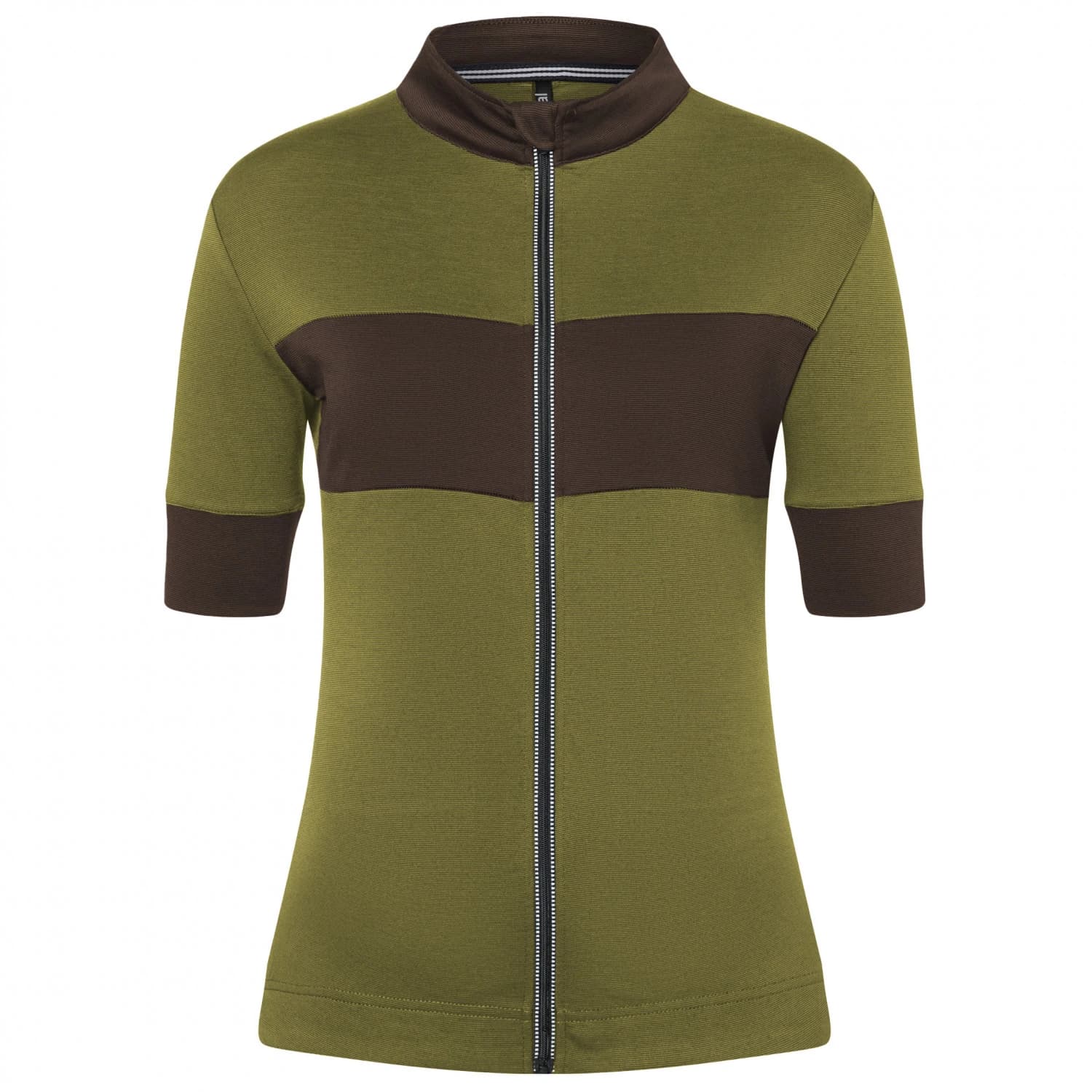Дамска фланелка с къс ръкав за колоездене super.natural Women's Grava Jersey Cycling jersey - Avocado / Wren