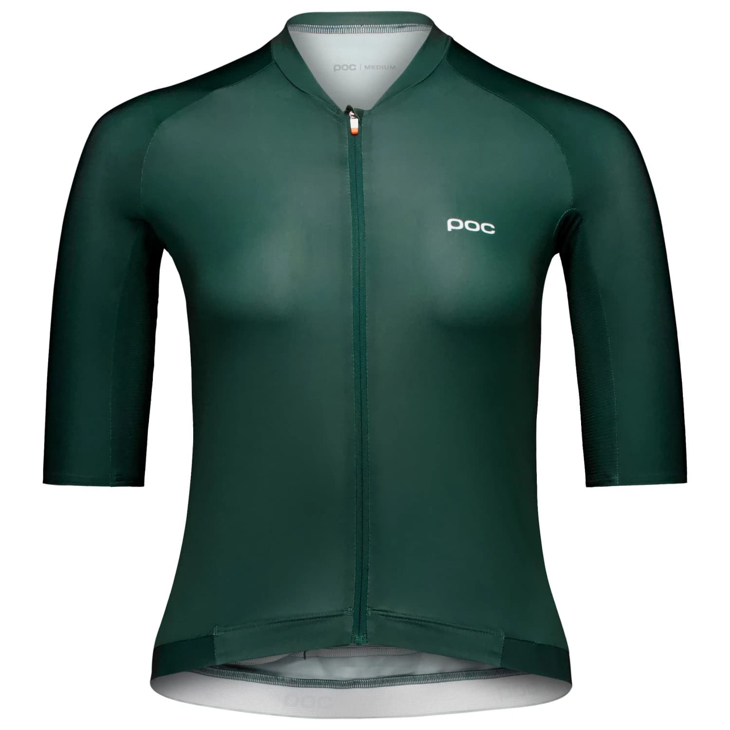 Фланелка с къс ръкав за колоездене Poc Women's Pristine Jersey Cycling jersey - Pargasite Green