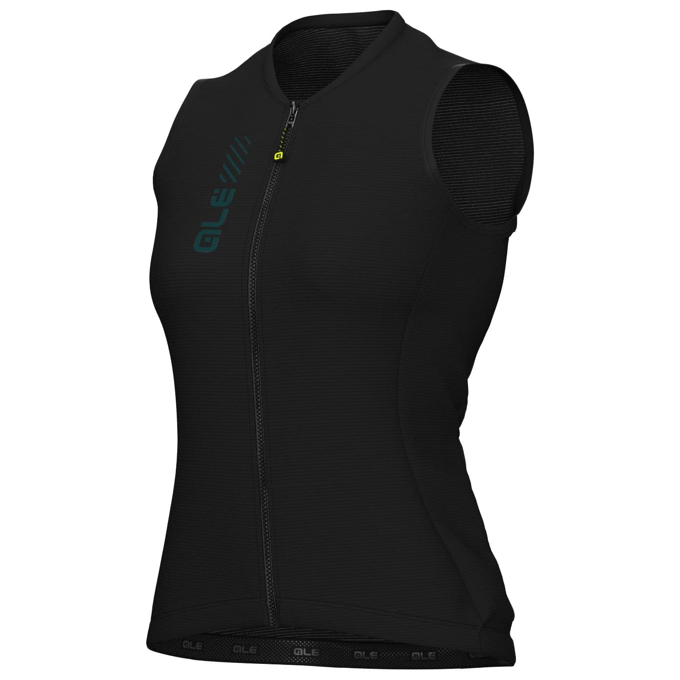 Дамски потник за колоездене Alé Women's Color Block Sleeveless Jersey Cycling singlet - Black
