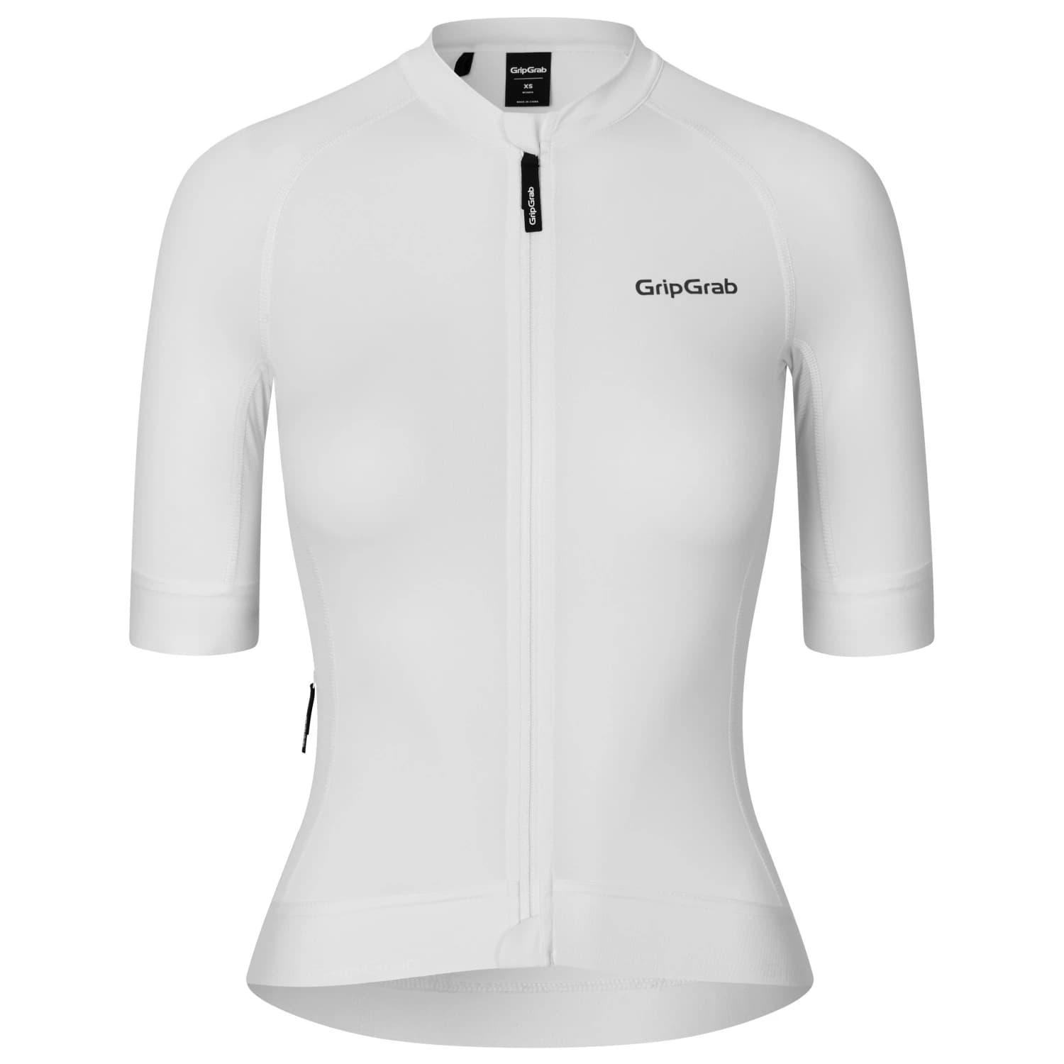 Дамска фланелка с къс ръкав за колоездене GripGrab Women's PACR Short Sleeve Jersey Cycling jersey - White
