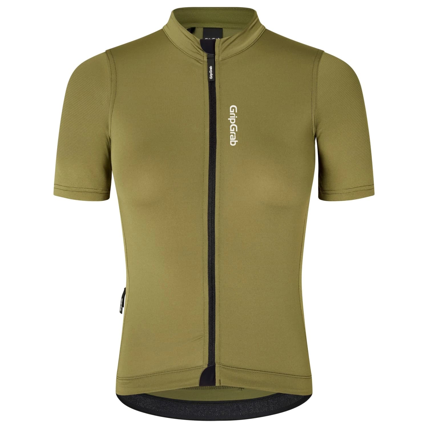 Дамска фланелка с къс ръкав за колоездене GripGrab Women's Ride S/S Jersey Cycling jersey - Olive Green