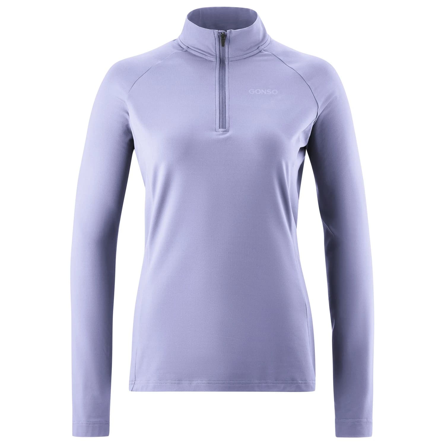 Фланелка с дълъг ръкав за колоездене Gonso Women's Essential Jersey L/S Cycling jersey - Lilac Ribbon