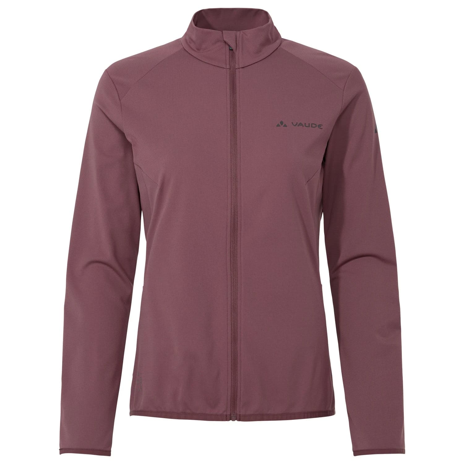 Дамска фланелка с дълъг ръкав за колоездене Vaude Women's Matera L/S Tricot II Cycling jersey - Ruby Dusk