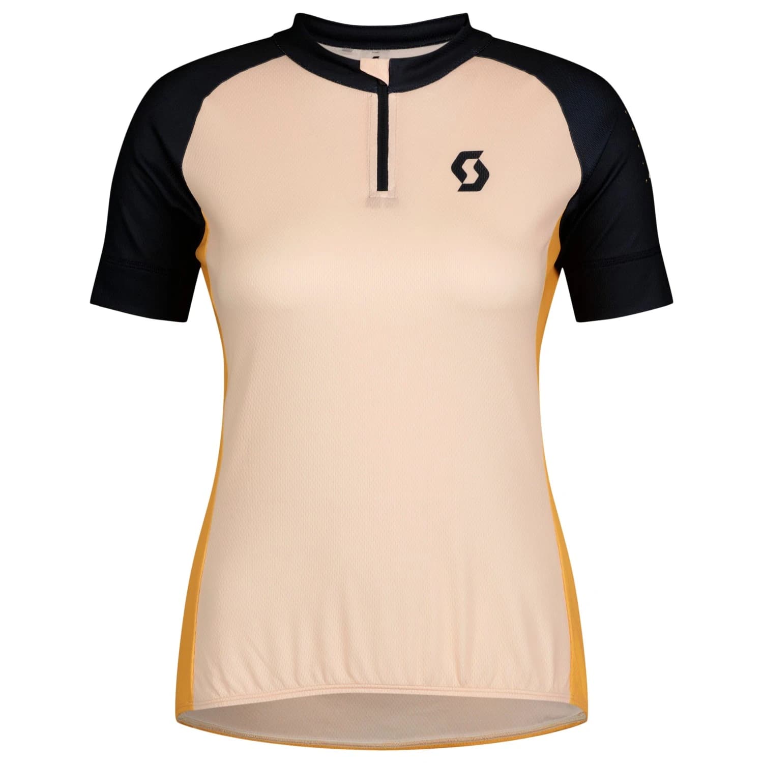 Дамска фланелка с къс ръкав за колоездене Scott Women's Jersey Endurance 20 S/S Cycling jersey - Sugar Pink / Dark Blue