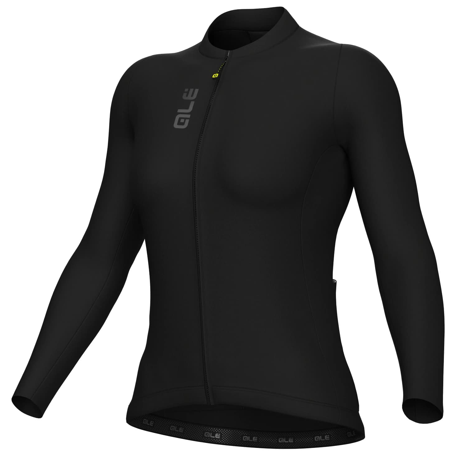 Дамска фланелка с дълъг ръкав за колоездене Alé Women's Pragma Color Block L/S Jersey Cycling jersey - Black