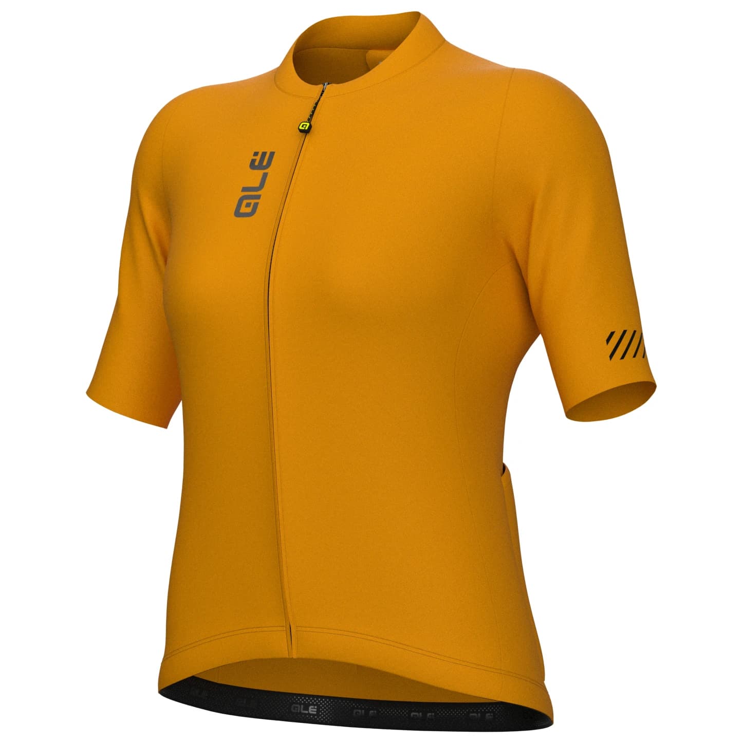 Дамска фланелка с къс ръкав за колоездене Alé Women's Pragma Color Block Off Road S/S Jersey Cycling jersey - Ginger