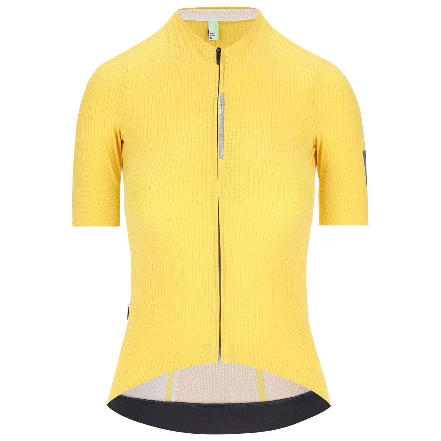 Дамска фланелка с къс ръкав за колоездене Q36.5 Women's Dottore Pro Jersey Cycling jersey - Naples Yellow