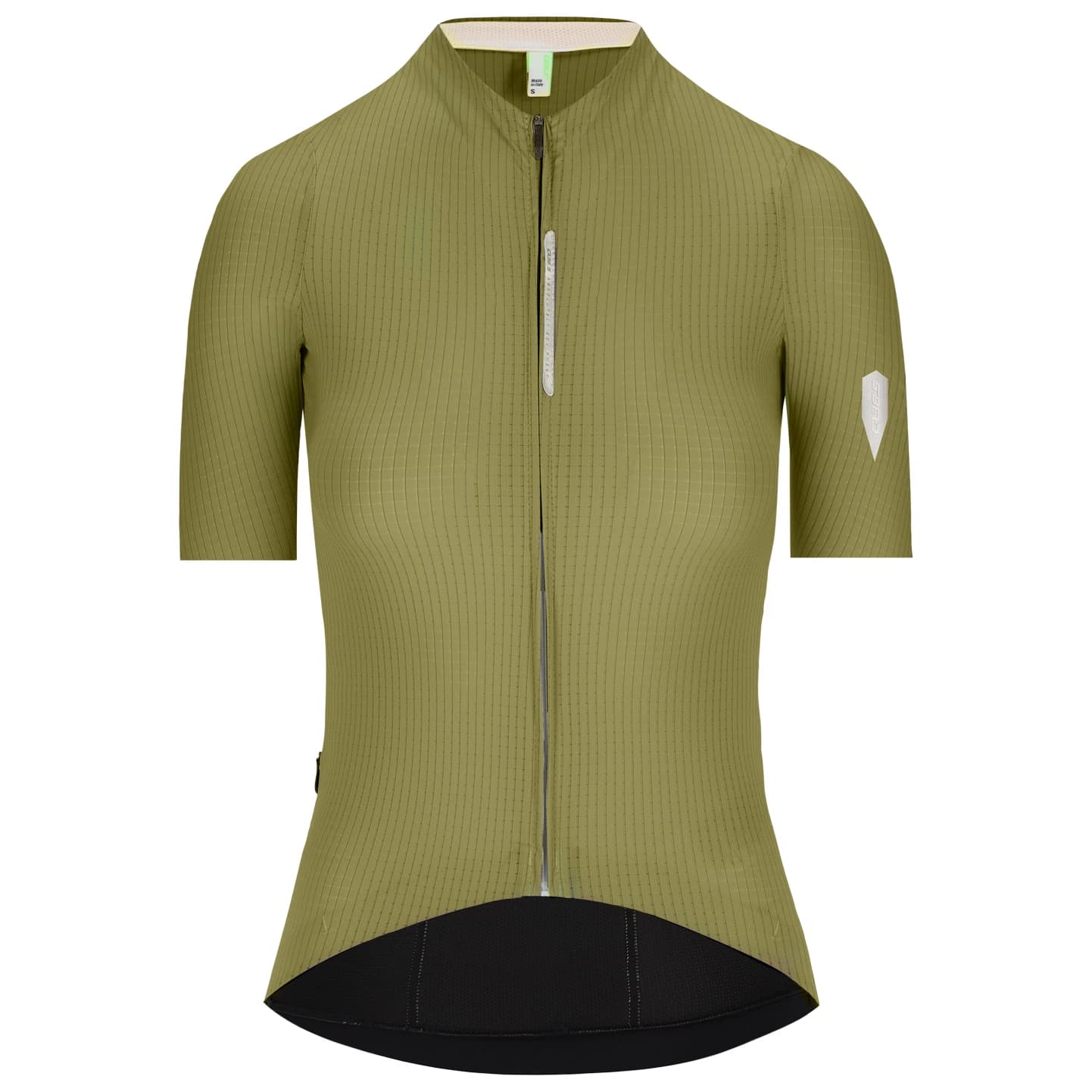 Дамска фланелка с къс ръкав за колоездене Q36.5 Women's Dottore Pro Jersey Cycling jersey - Drab Green