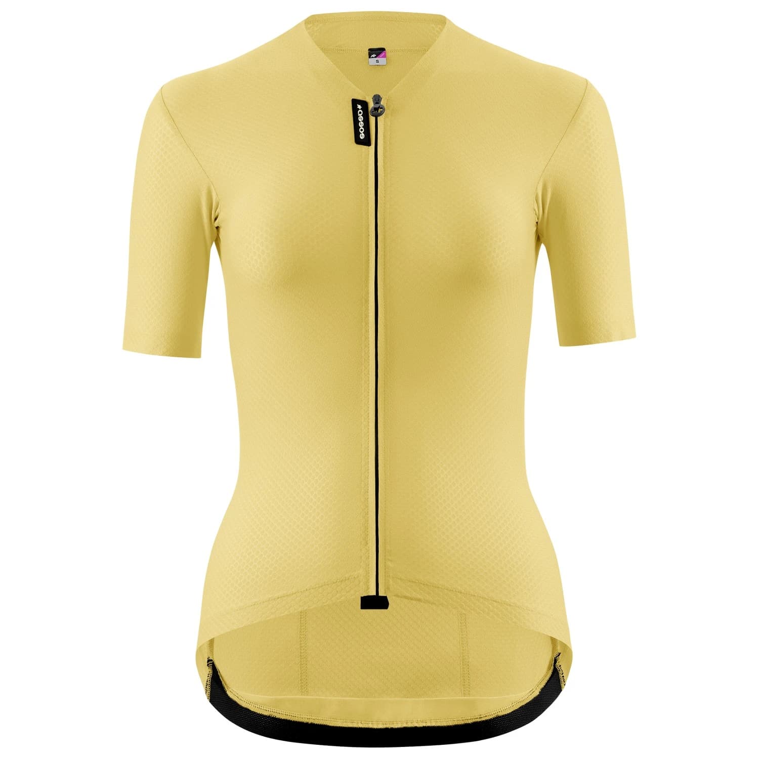 Дамска фланелка с къс ръкав за колоездене ASSOS Women's Dyora R Jersey S11 Cycling jersey - Mystic Yellow