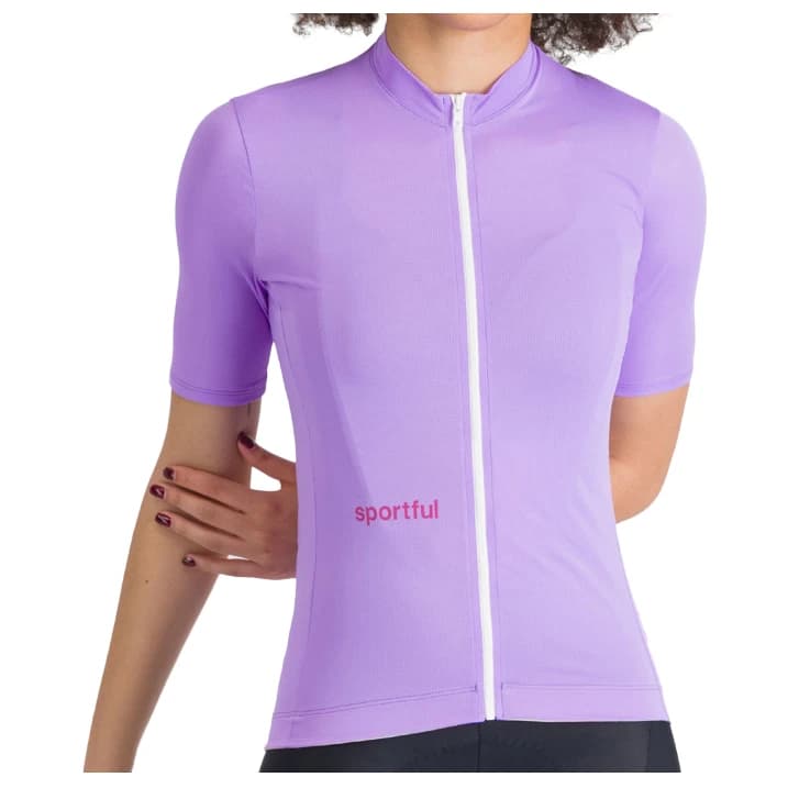 Дамска фланелка с къс ръкав за колоездене Sportful Women's Classic Jersey Cycling jersey - Mistic Violet