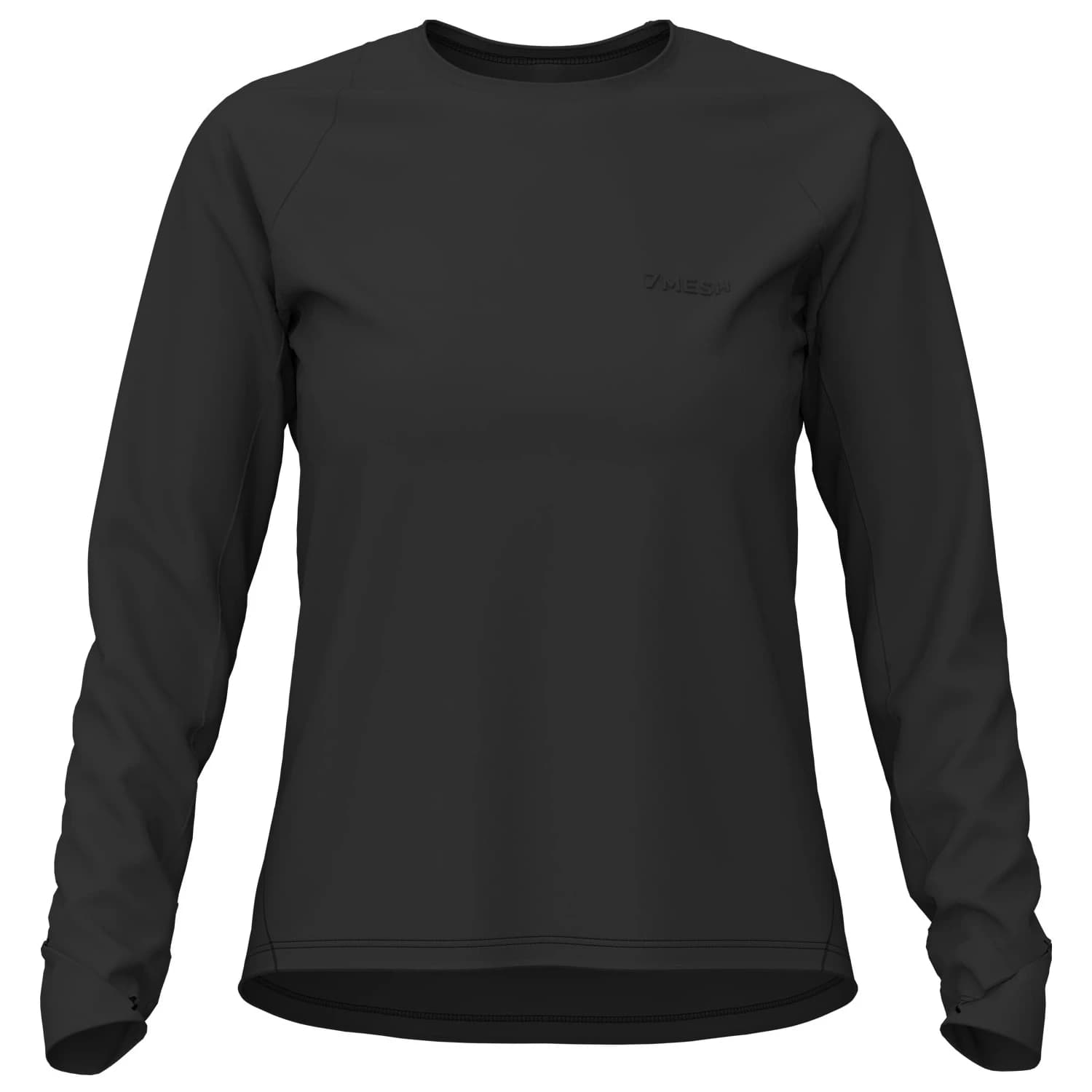 Дамска фланелка с дълъг ръкав за колоездене 7mesh Women's Atlas Shirt L/S Cycling jersey - Black