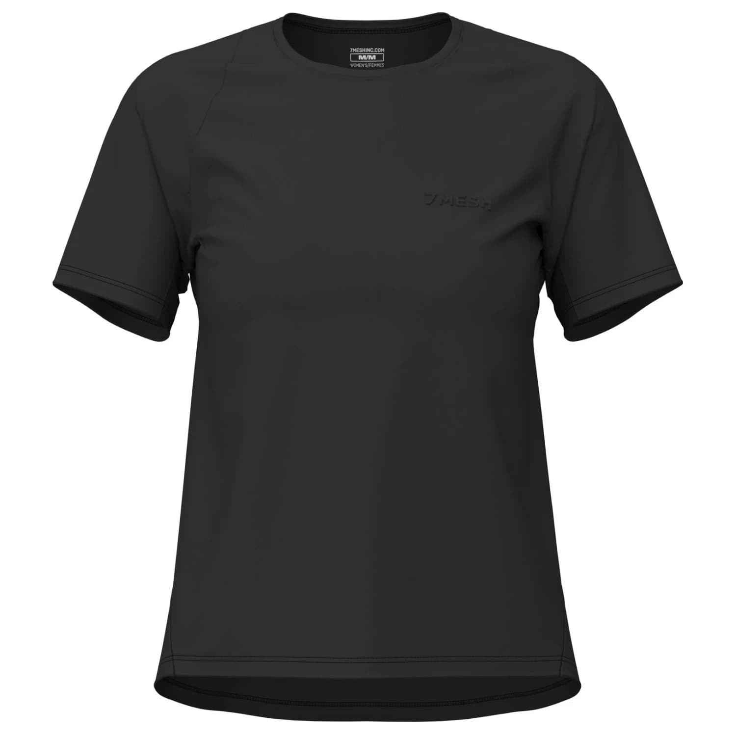 Дамска фланелка с къс ръкав за колоездене 7mesh Women's Atlas Shirt S/S Cycling jersey - Black