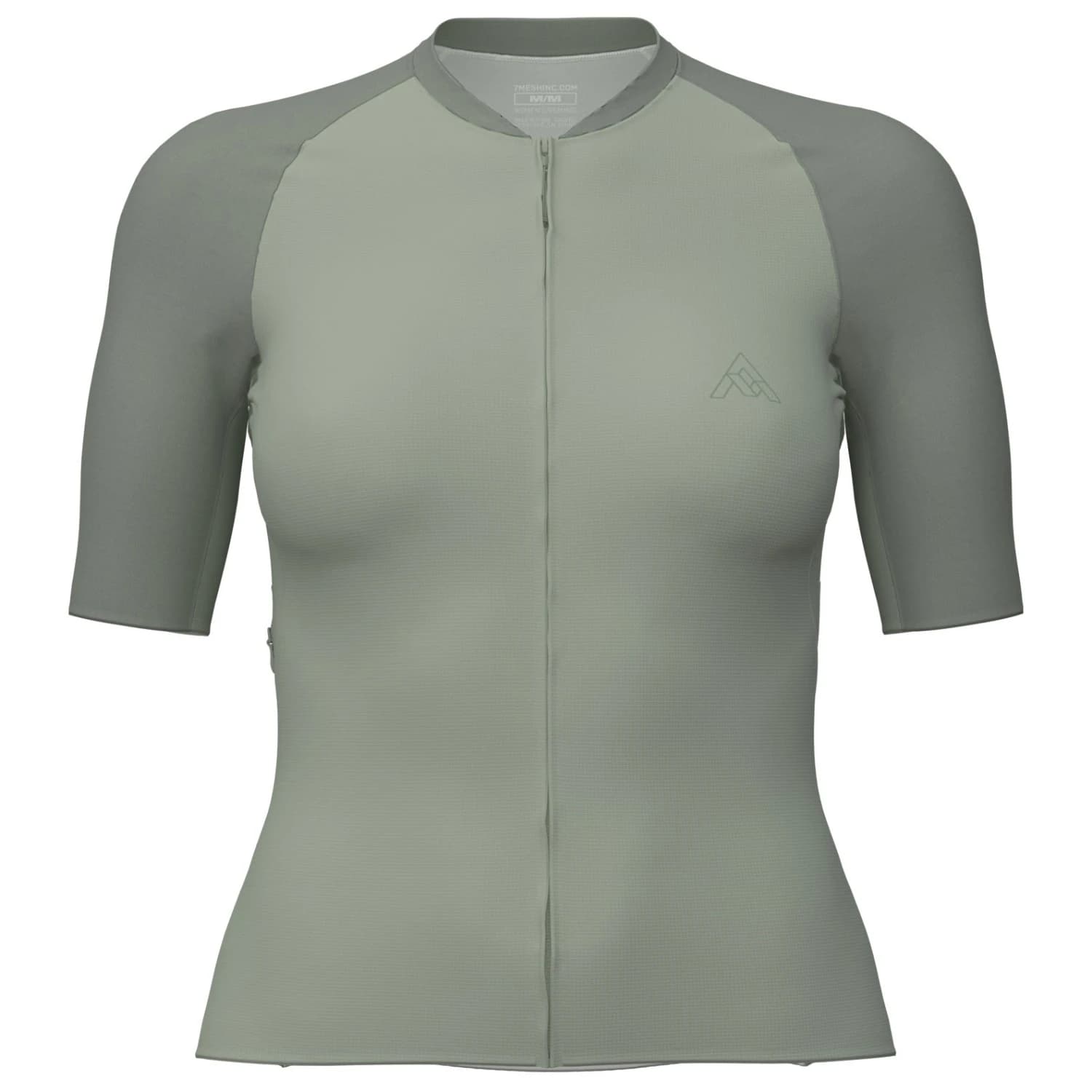 Дамска фланелка с къс ръкав за колоездене 7mesh Women's Pace Jersey S/S Cycling jersey - Fog