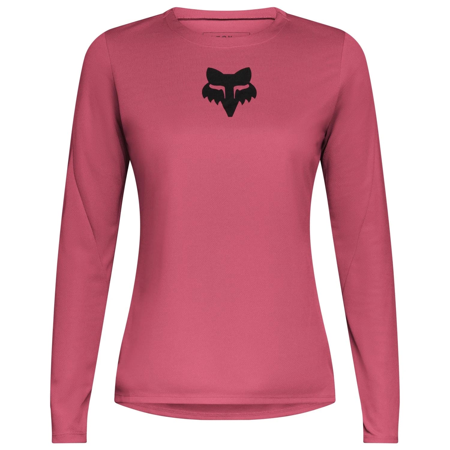 Дамска фланелка с дълъг ръкав за колоездене Fox racing Women's Ranger L/S Jersey Fox Head Cycling jersey - Berry