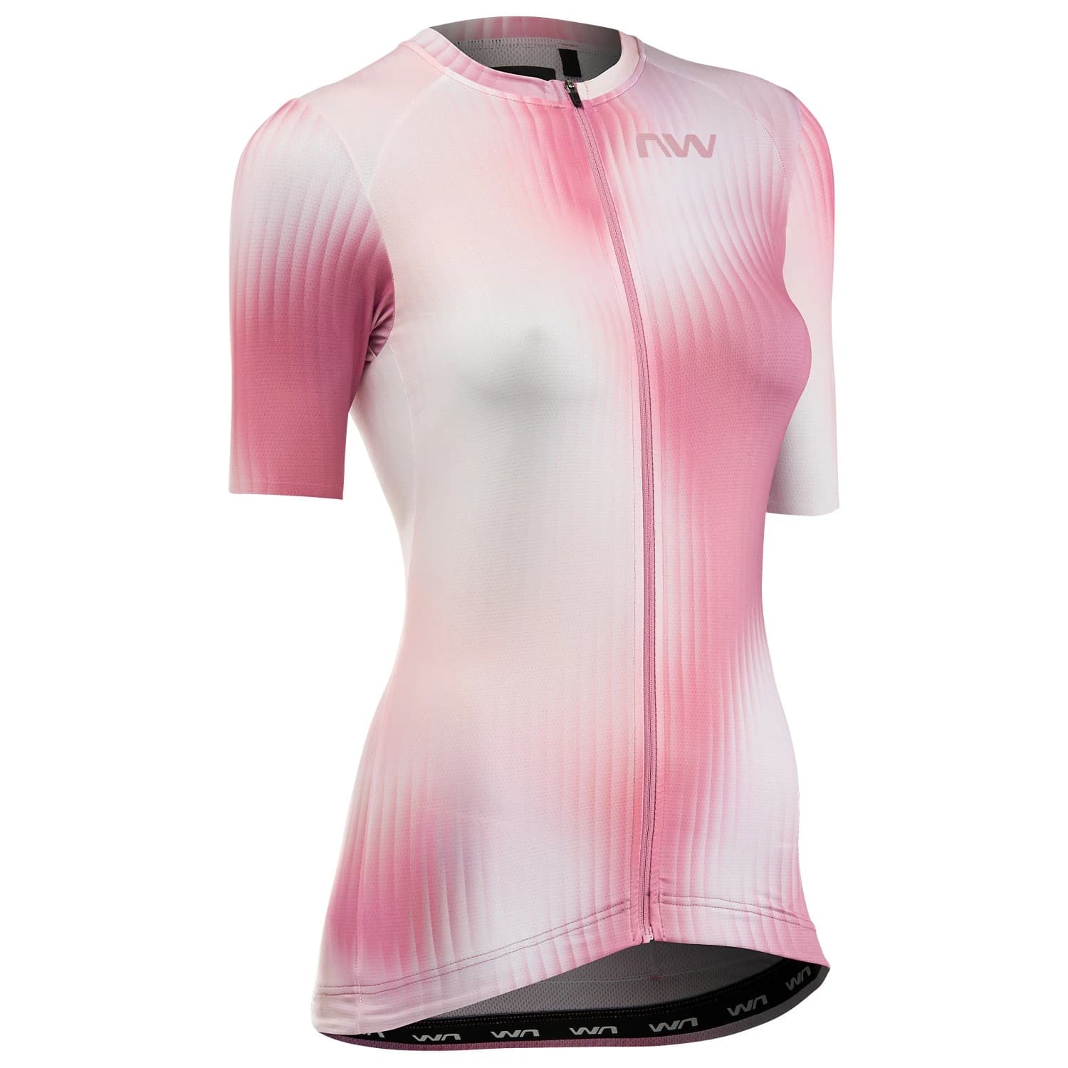 Дамска фланелка с къс ръкав за колоездене Northwave Women's Blade Jersey Short Sleeve Cycling jersey - Dusty Malva