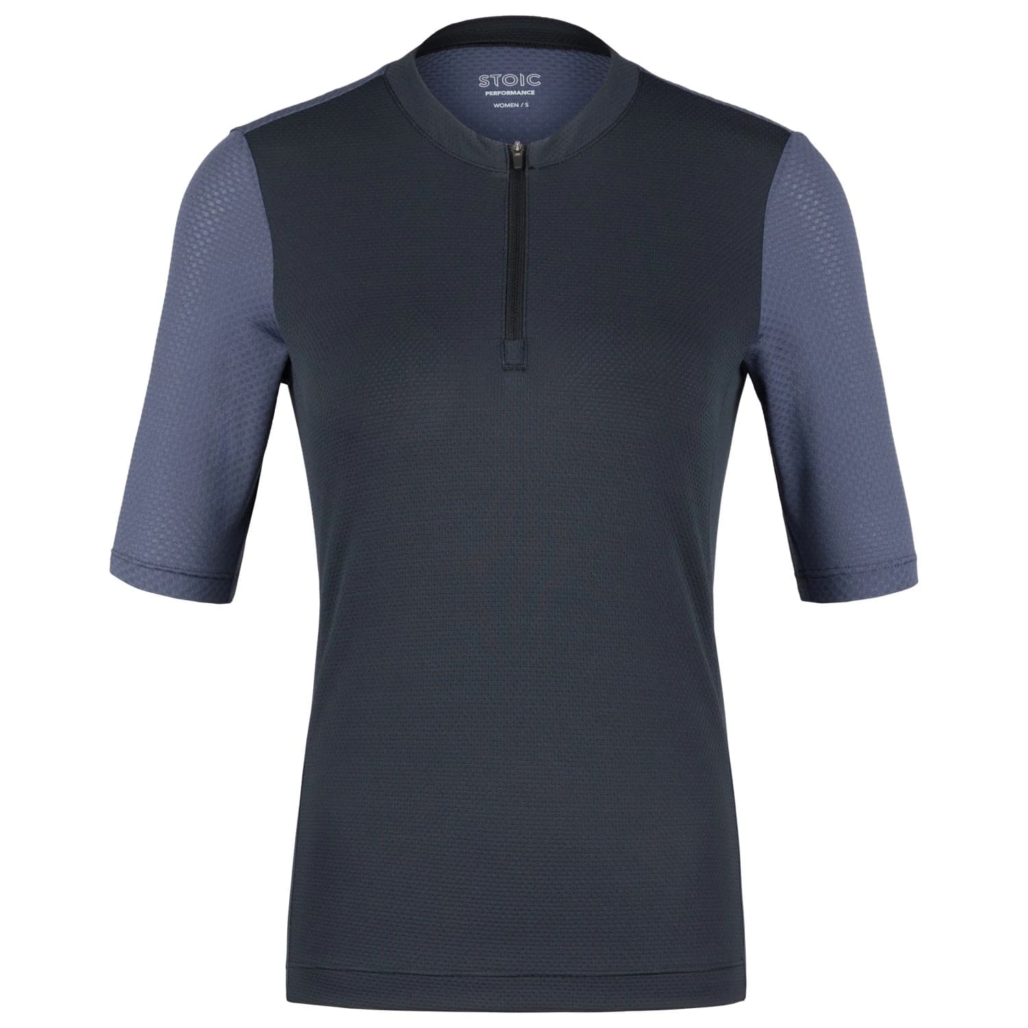 Дамска фланелка с къс ръкав за колоездене Stoic Women's LofsdalenSt. Bike Jersey Cycling jersey - Black / Midnight Grey