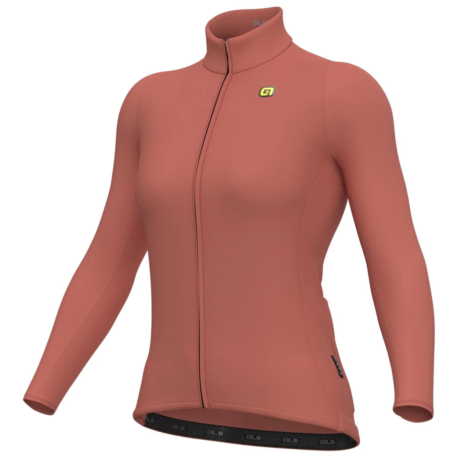 Фланелка с дълъг ръкав за колоездене Alé Women's R-EV1 Warm Race 2.0 L/S Jersey Cycling jersey - Baroque Rose