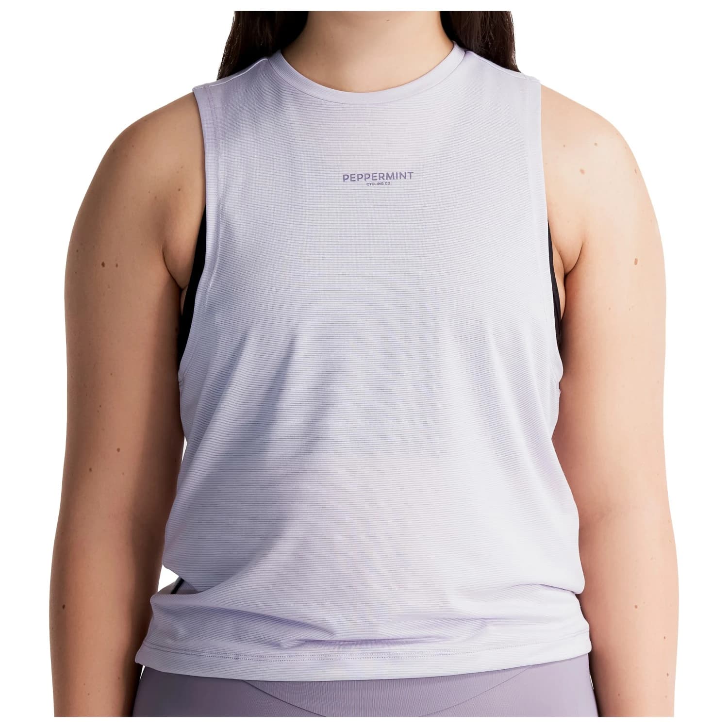 Дамска фланелка с къс ръкав за колоездене Peppermint Women's Signature Tank Cycling jersey - Serenity