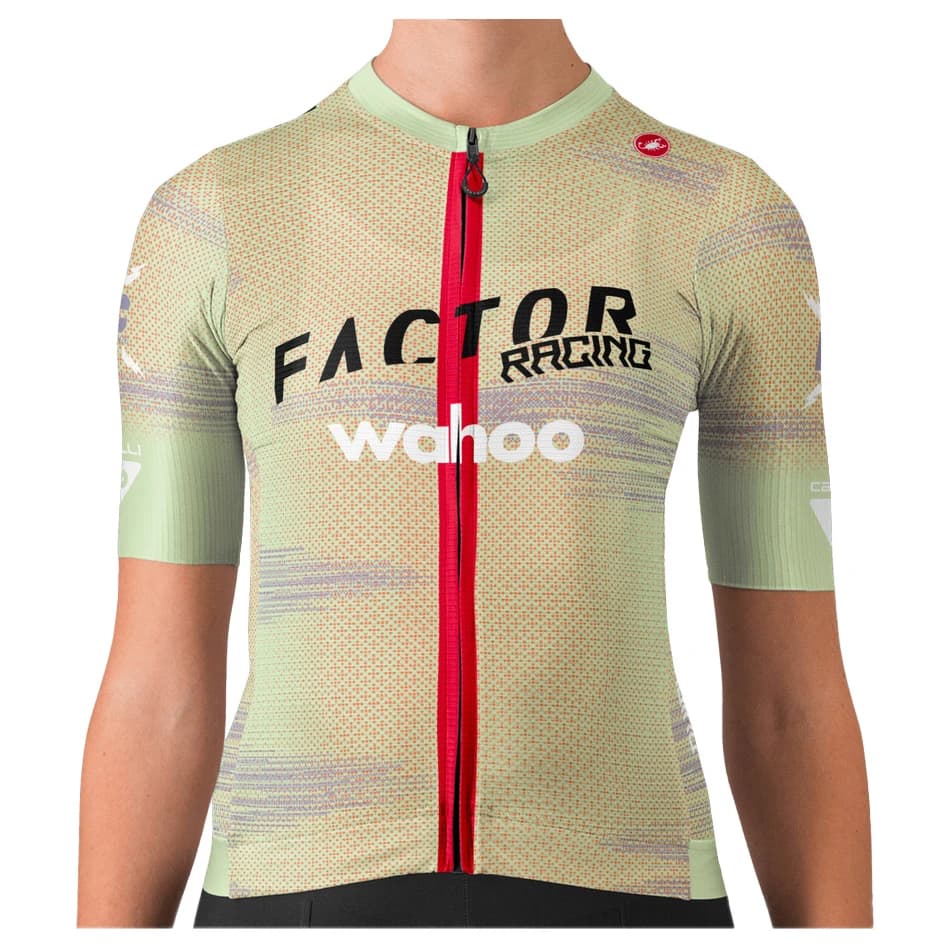 Дамска фланелка с къс ръкав за колоездене Castelli Women's Espresso Jersey Cycling jersey - Lauren