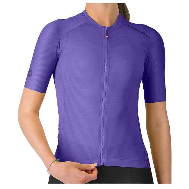 Фланелка с къс ръкав за колоездене Castelli Women's Espresso 2 Jersey Cycling jersey - Ultraviolet