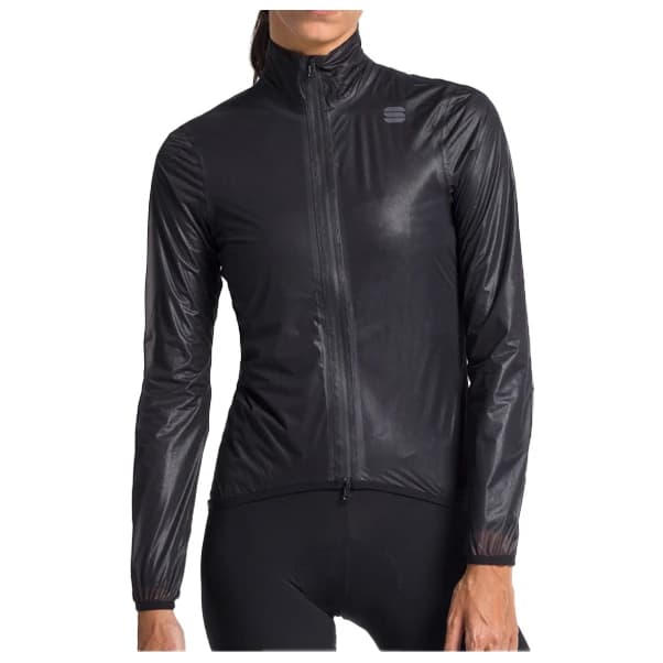 Дамско водоустойчиво яке за колоездене Sportful Women's Aqua Light Jacket Cycling jacket - Black