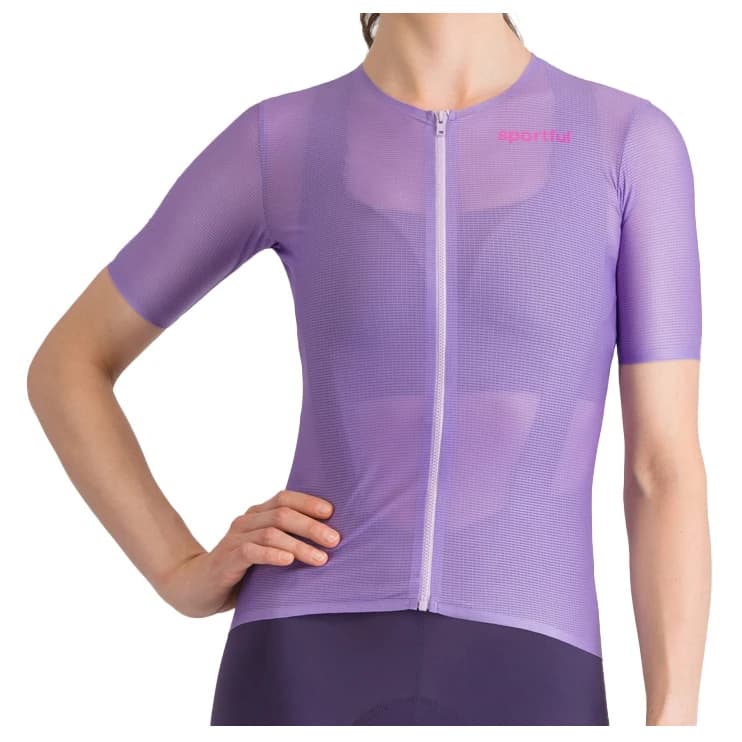 Дамска фланелка с къс ръкав за колоездене Sportful Women's Light 2 Jersey Cycling jersey - Mistic Violet