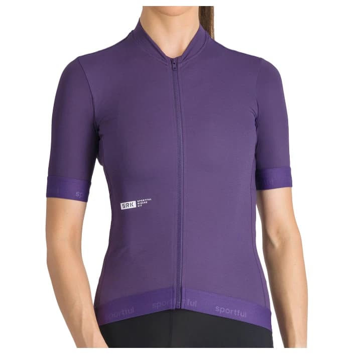 Дамска фланелка с къс ръкав за колоездене Sportful Women's SRK 2 Jersey Cycling jersey - Galactic Purple