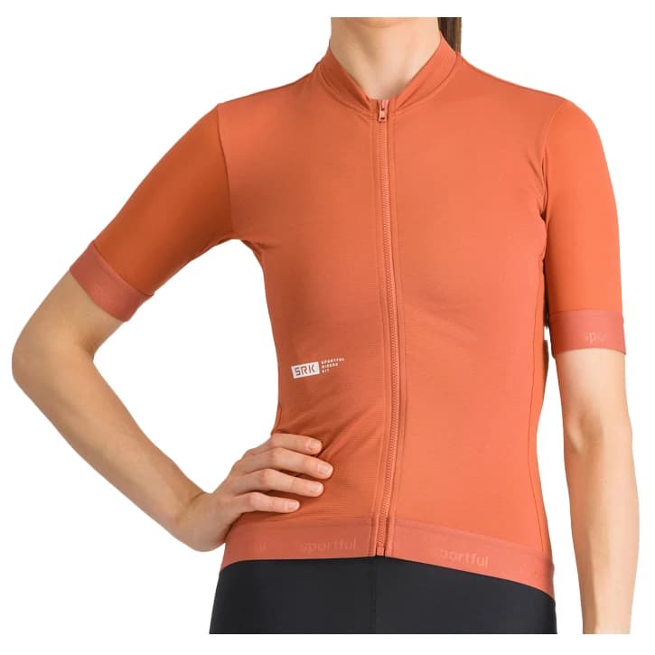 Дамска фланелка с къс ръкав за колоездене Sportful Women's SRK 2 Jersey Cycling jersey - Sienna Glow