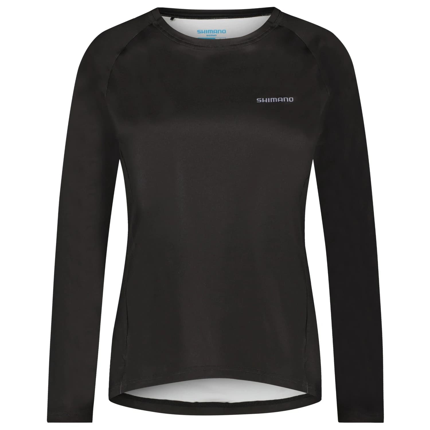 Дамска фланелка с дълъг ръкав за колоездене Shimano Women's Saiko Long Sleeve Jersey Cycling jersey - Black