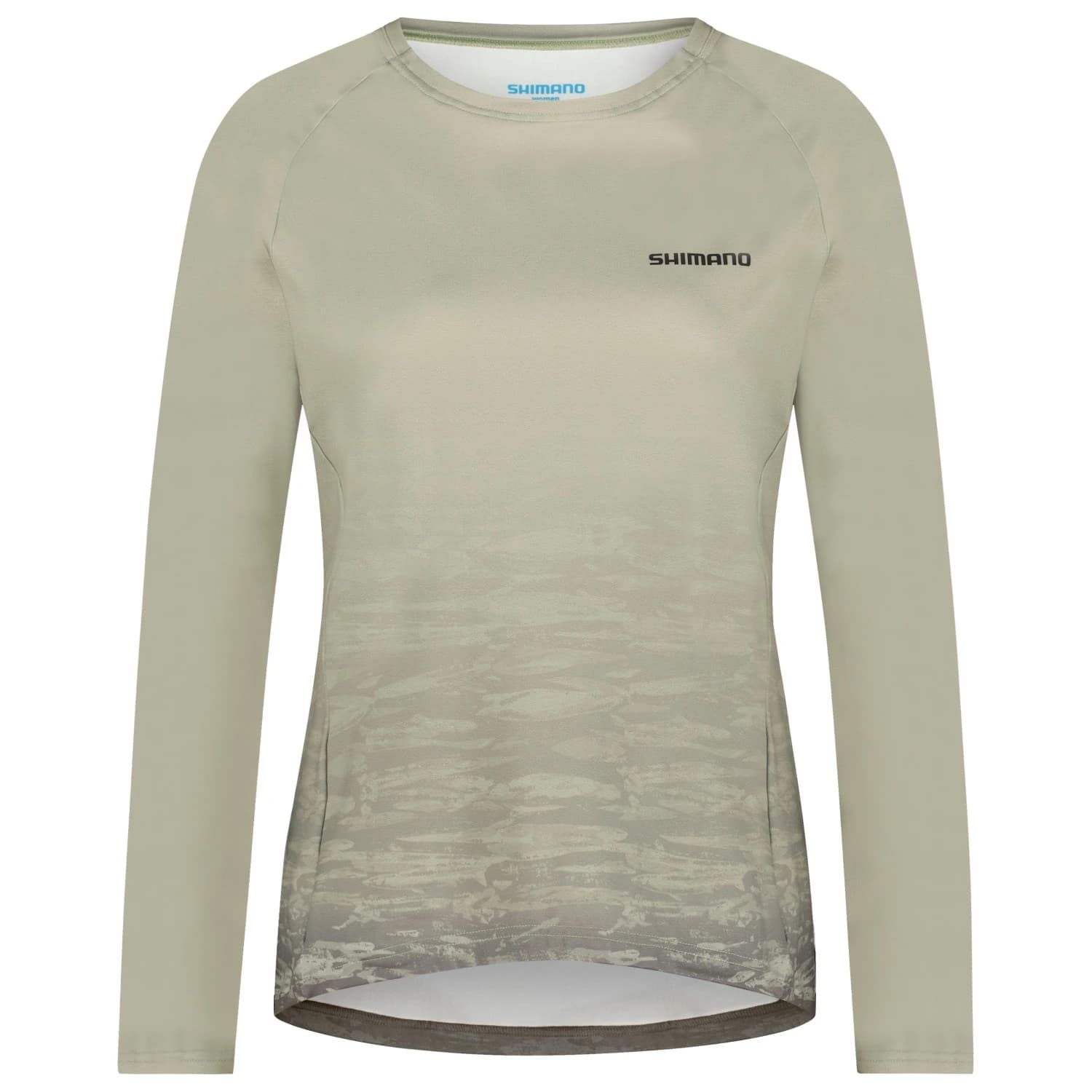 Дамска фланелка с дълъг ръкав за колоездене Shimano Women's Saiko Long Sleeve Jersey Cycling jersey - Restore Green