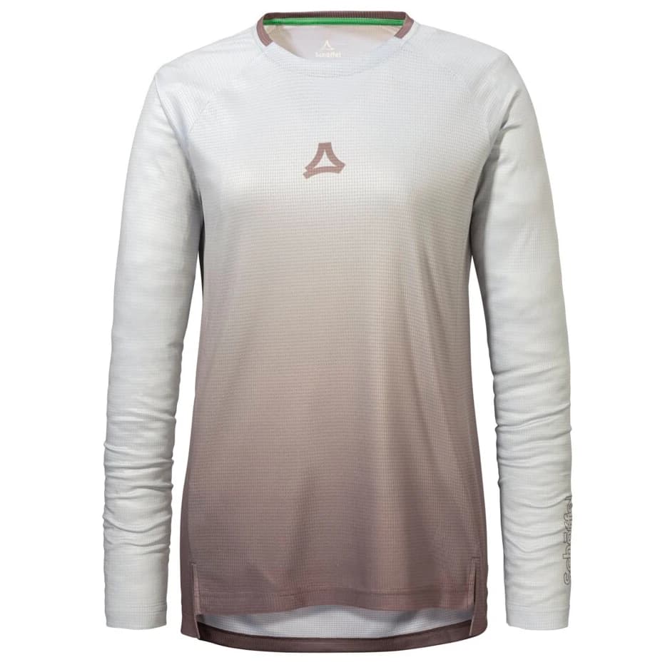 Дамска фланелка с дълъг ръкав за колоездене Schöffel Women's Longsleeve Style Koitere Cycling jersey - Twilight Mauve