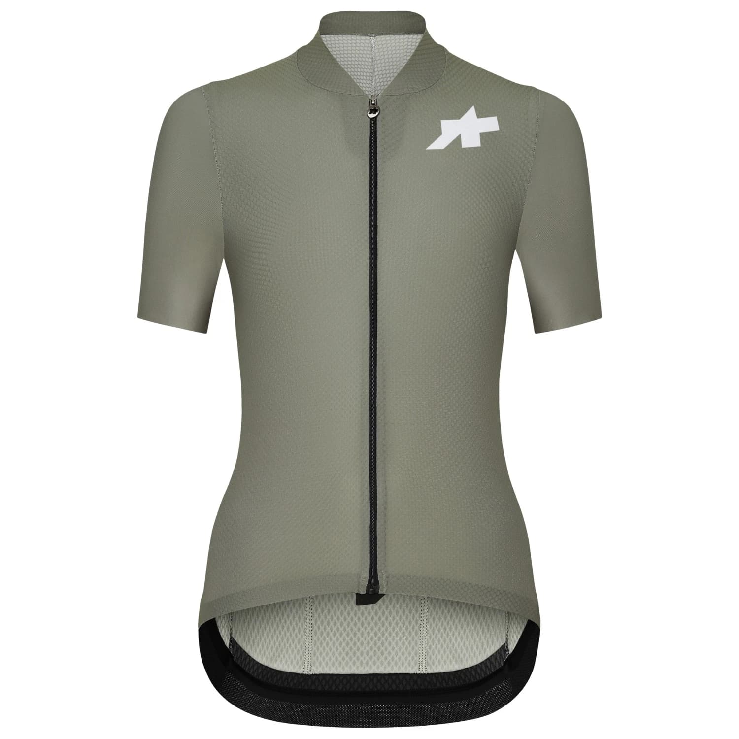 Дамска фланелка с къс ръкав за колоездене Assos Women's Uma GT Jersey S11 Evo Cycling jersey - Edge Green
