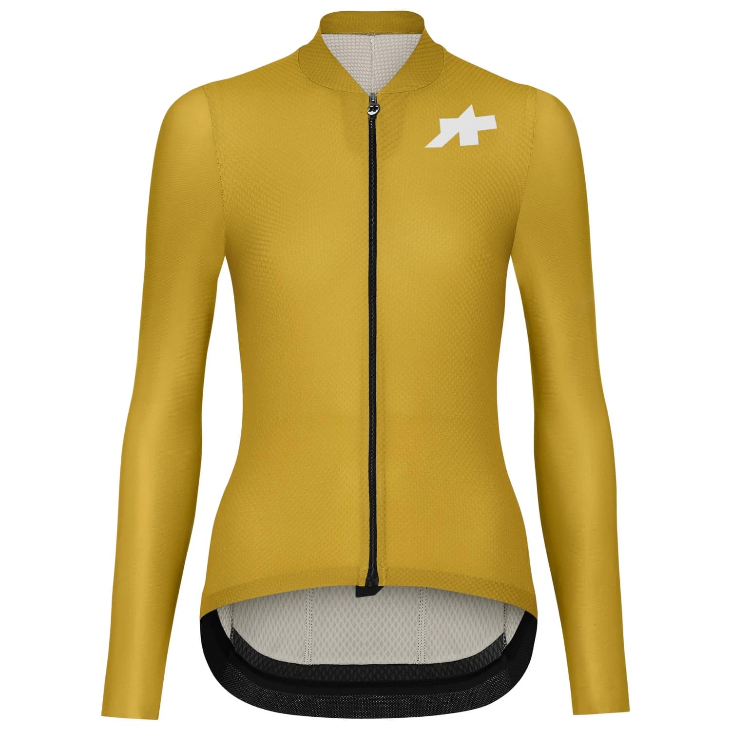 Дамска фланелка с дълъг ръкав за колоездене ASSOS Women's Uma GT L/S Jersey S11 Evo Cycling jersey - Golden Yellow