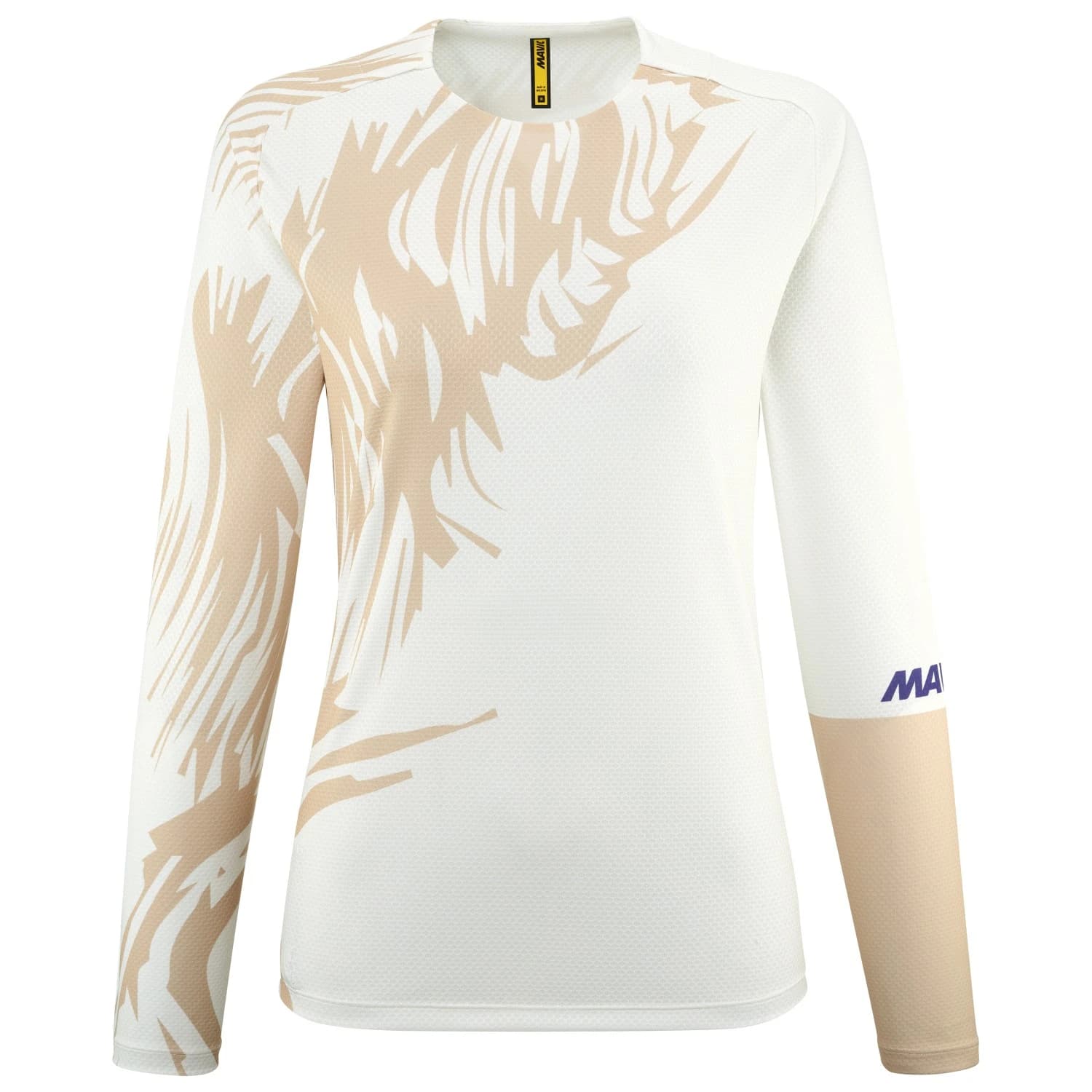 Дамска фланелка с дълъг ръкав за колоездене Mavic Women's Deemax Enduro L/S Jersey Cycling jersey - White Pepper