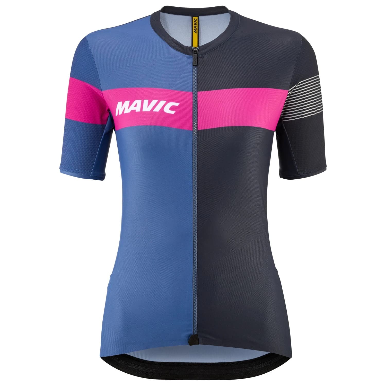 Дамска фланелка с къс ръкав за колоездене Mavic Women's Ksyrium Pro Jersey Cycling jersey - Deep Blue
