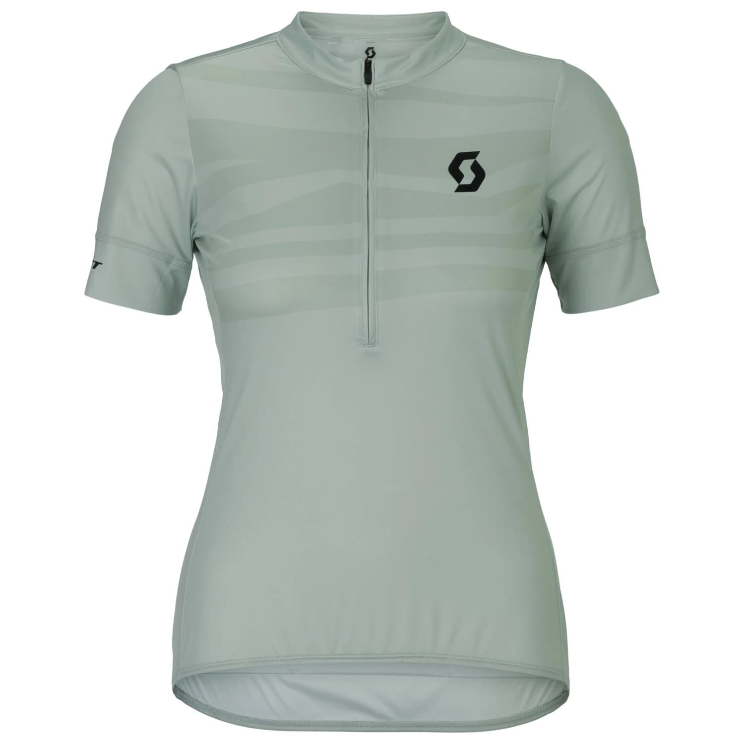 Дамска фланелка с къс ръкав за колоездене Scott Women's Jersey Endurance Lt S/S Cycling jersey - Spray Grey