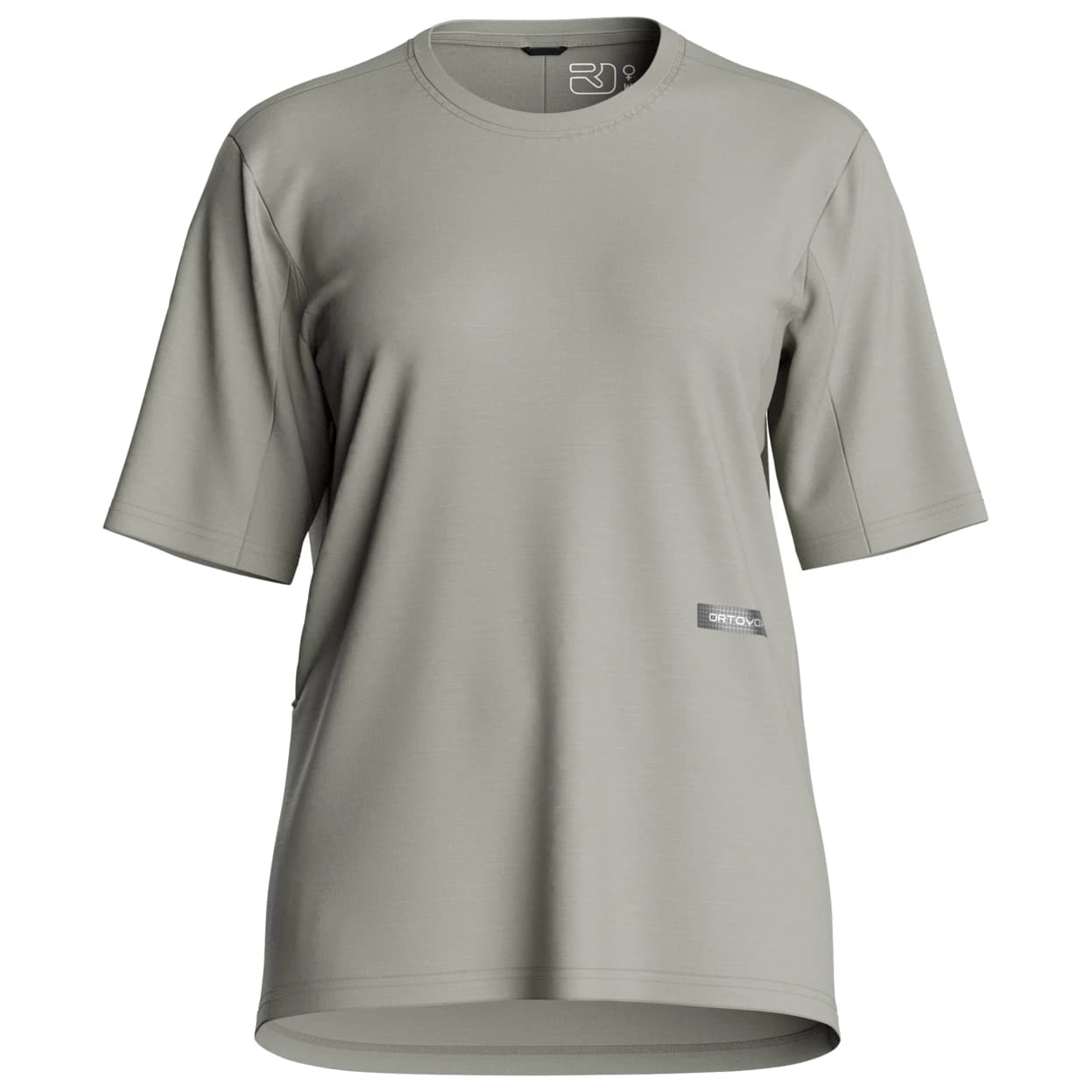 Дамска фланелка с къс ръкав за колоездене Ortovox Women's Sequence Free Jersey T-Shirt Cycling jersey - Green Sage