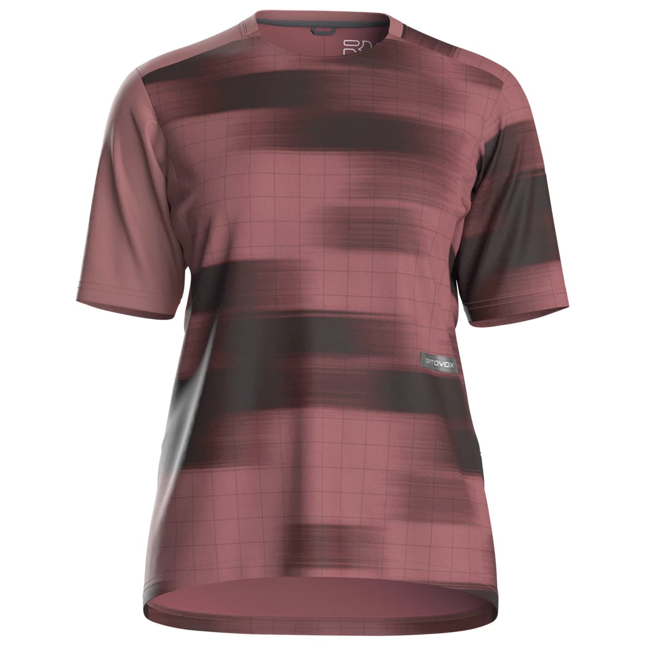 Дамска фланелка с къс ръкав за колоездене Ortovox Women's Sequence Trail Jersey T-Shirt Cycling jersey - Chestnut