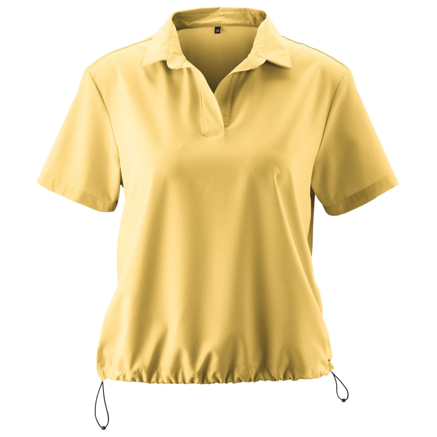 Дамска фланелка с къс ръкав за колоездене Gonso Women's Adventure Blouse Cycling jersey - Yellow Finch