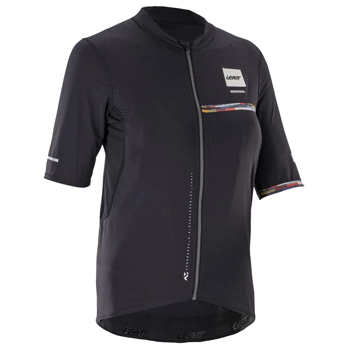 Дамска фланелка с дълъг ръкав за колоездене Leatt Women's MTB Endurance 5.0 Jersey Cargo Cycling jersey - Black