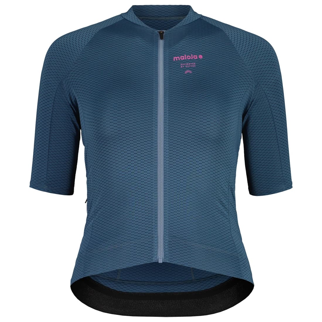 Дамска фланелка с къс ръкав за колоездене Maloja Women's CapanneM. Cycling jersey - Dusty Blue
