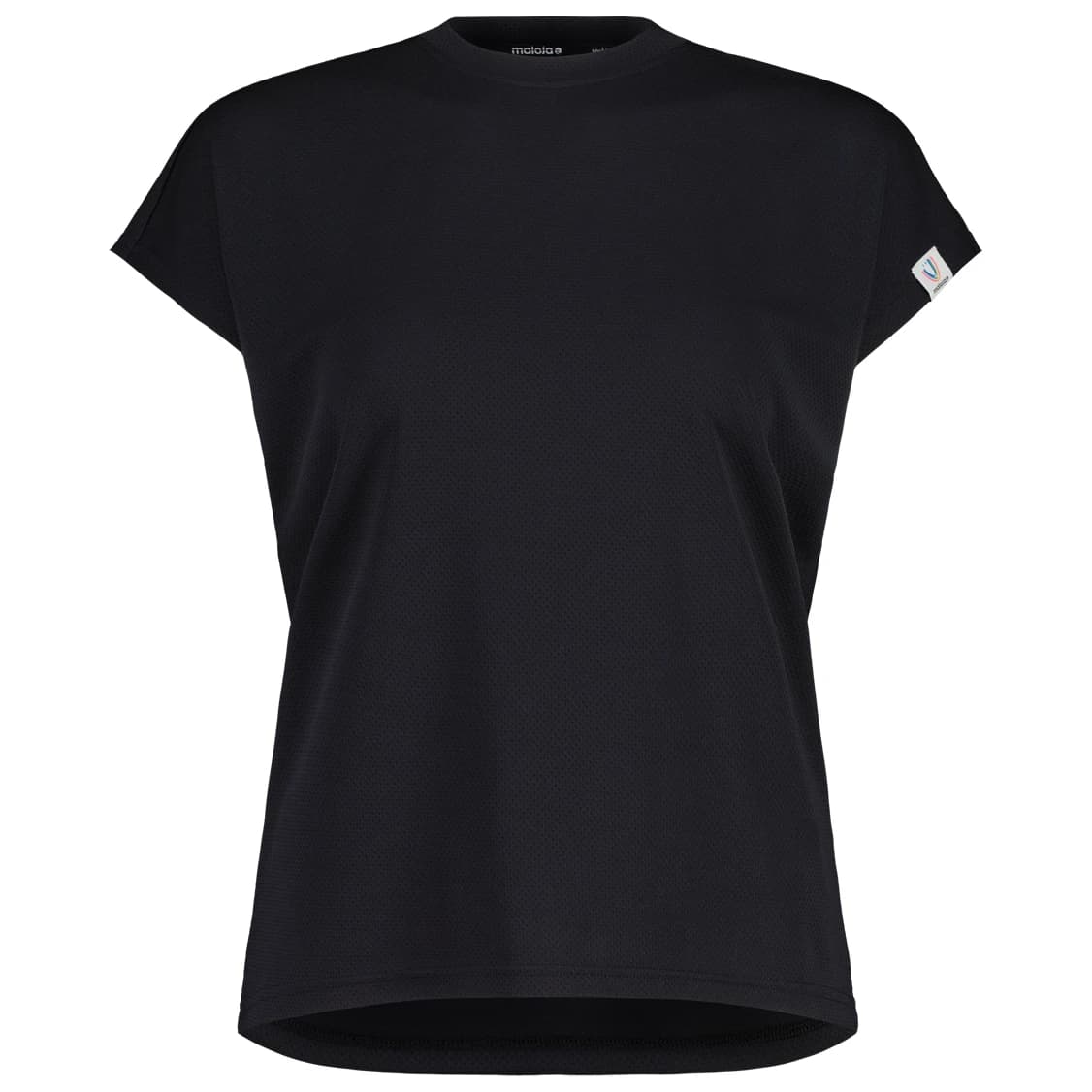 Дамска фланелка с къс ръкав за колоездене Maloja Women's EscheM. Cycling jersey - Deep Black