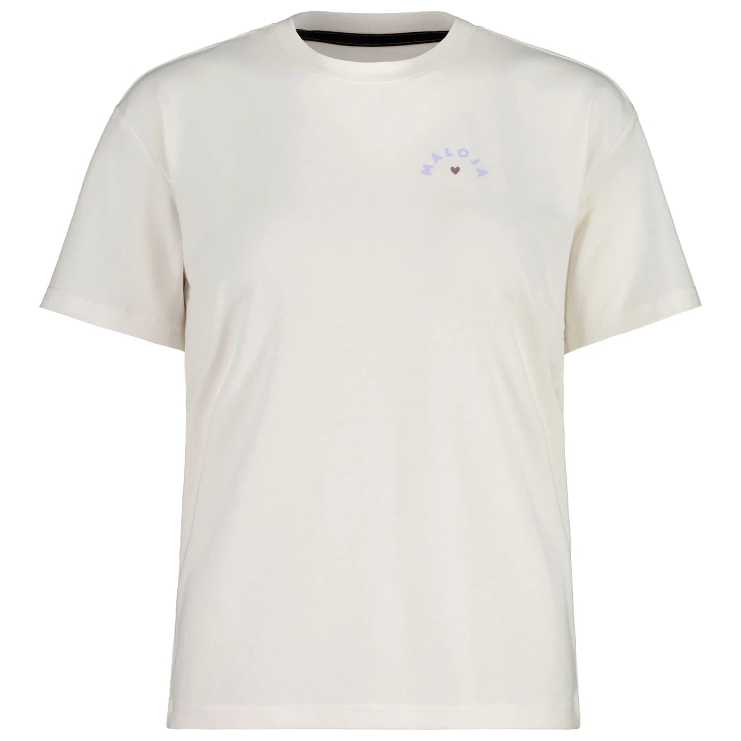 Дамска фланелка с къс ръкав за колоездене Maloja Women's FreihutM. Cycling jersey - Shaded White