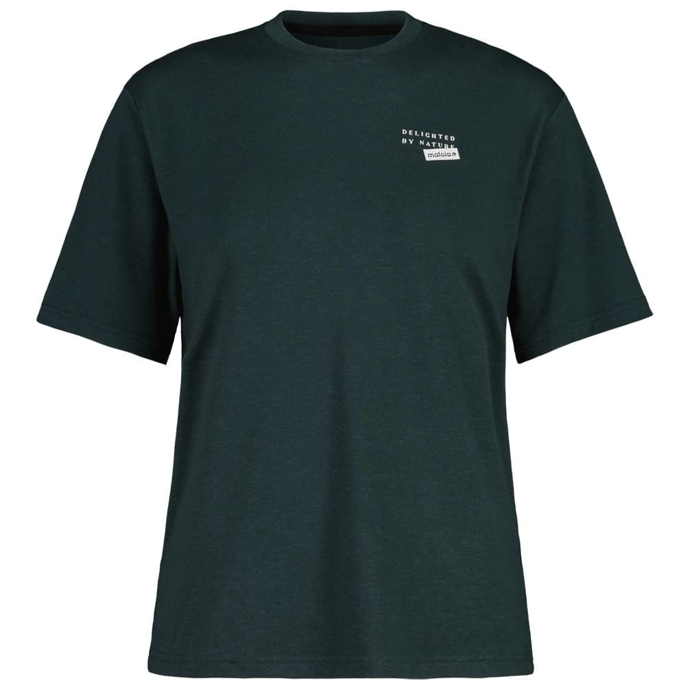 Дамска фланелка с къс ръкав за колоездене Maloja Women's GropaM. Cycling jersey - Mountain Pine
