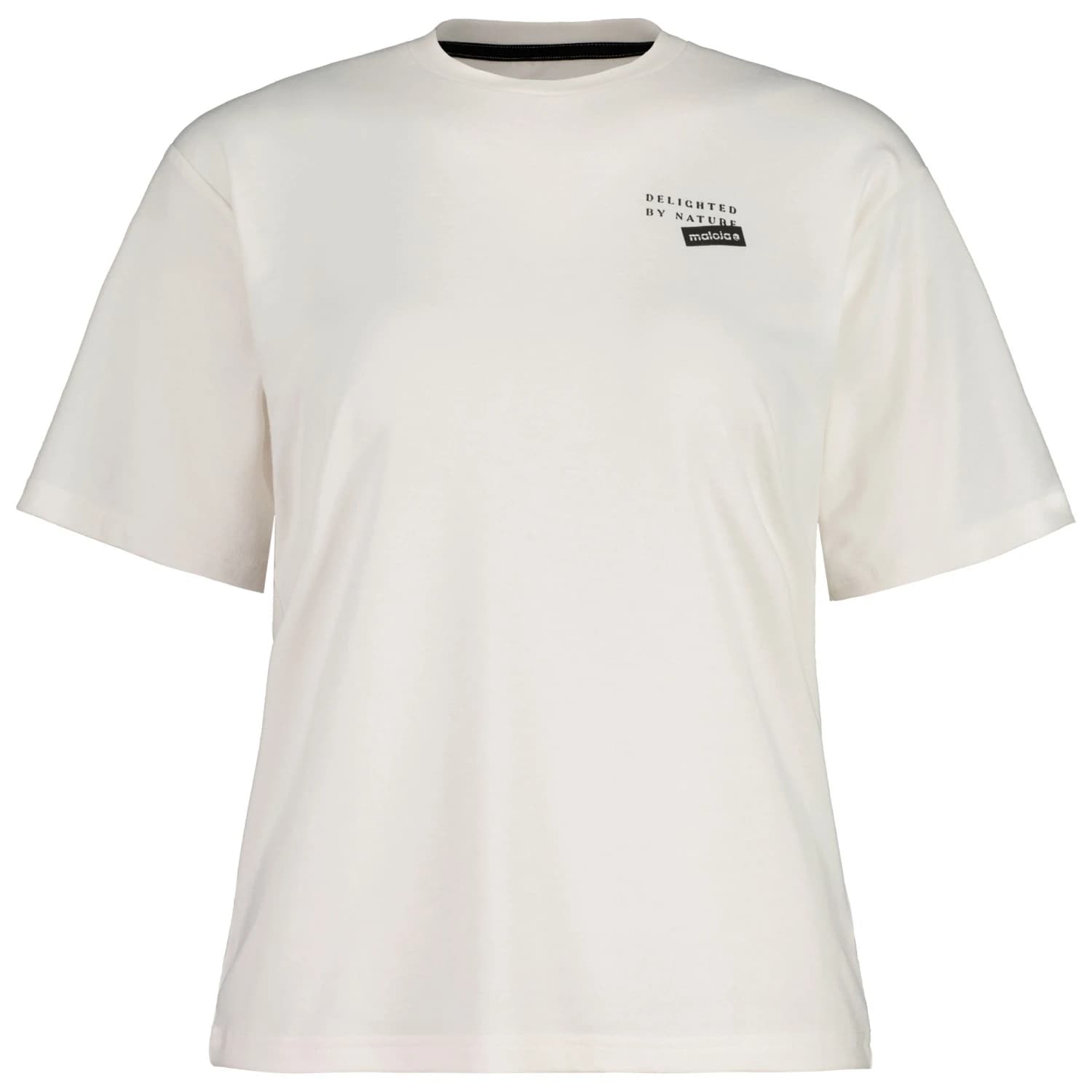 Дамска фланелка с къс ръкав за колоездене Maloja Women's GropaM. Cycling jersey - Shaded White