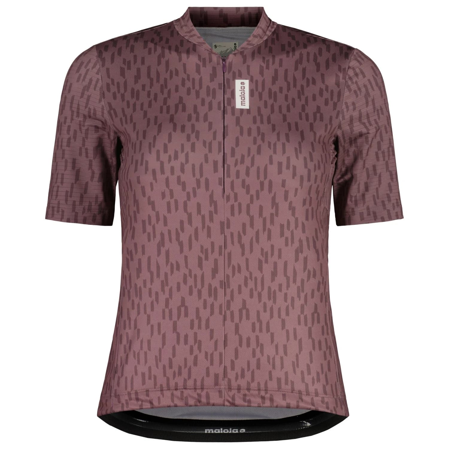 Дамска фланелка с къс ръкав за колоездене Maloja Women's HochgallM. 1/2 Cycling jersey - Stormy Lilac Rain